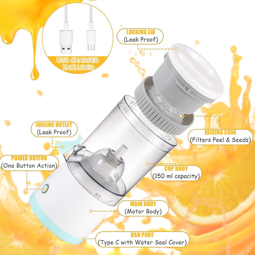 Rechargeable Electric Citrus Juicer
